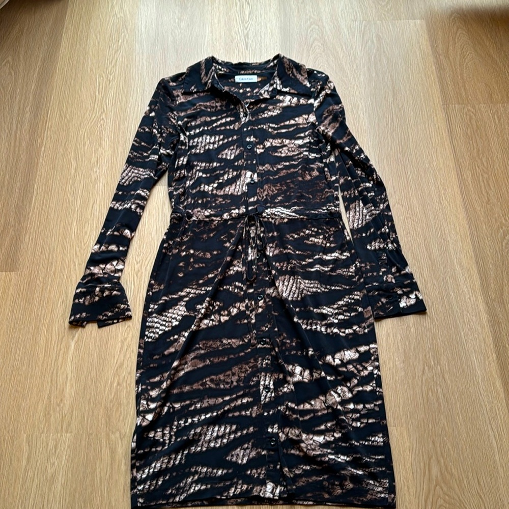Calvin Klein Silky Dress, Size 4